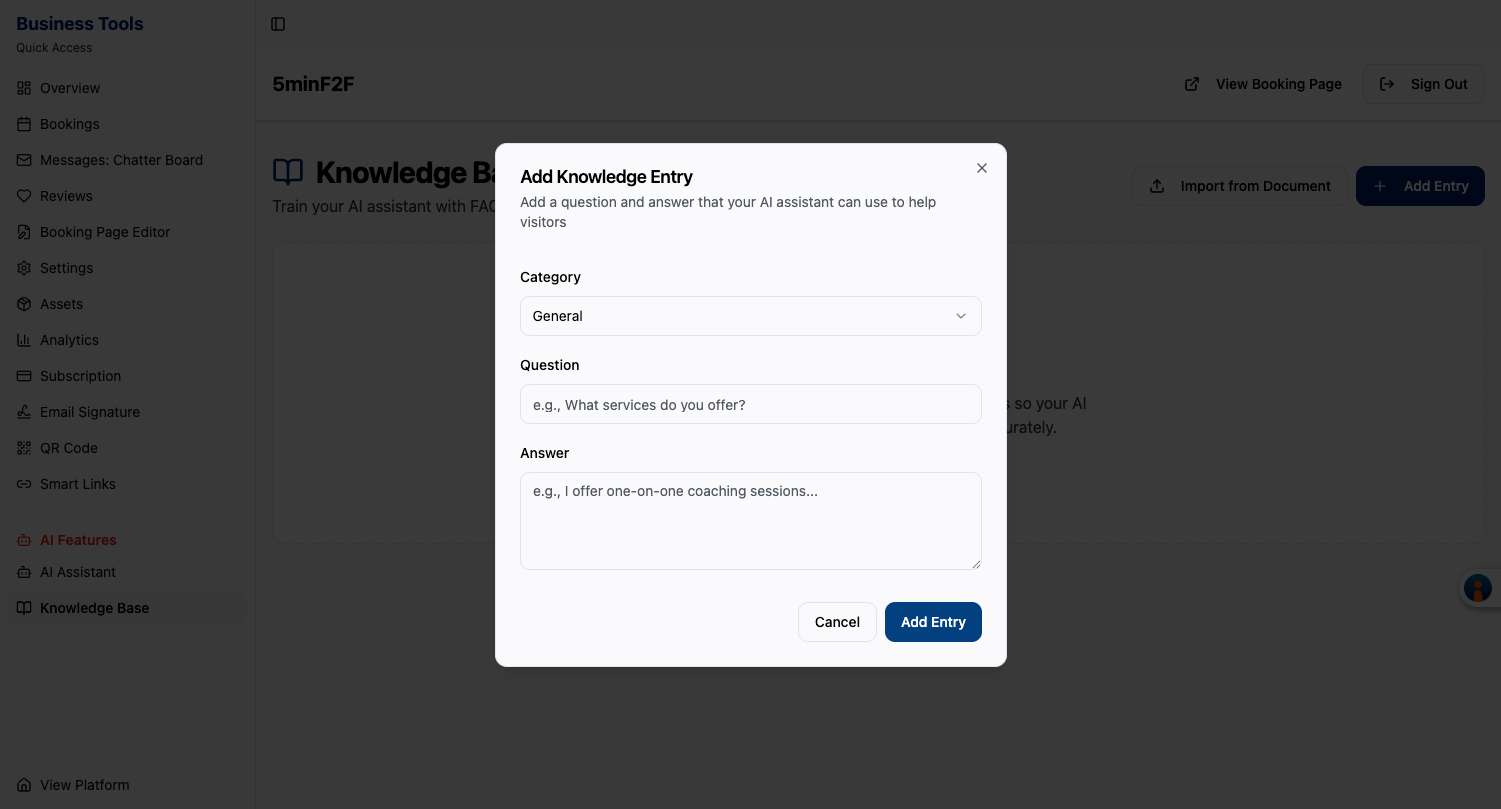 5minf2f Ai Knowledge Bank